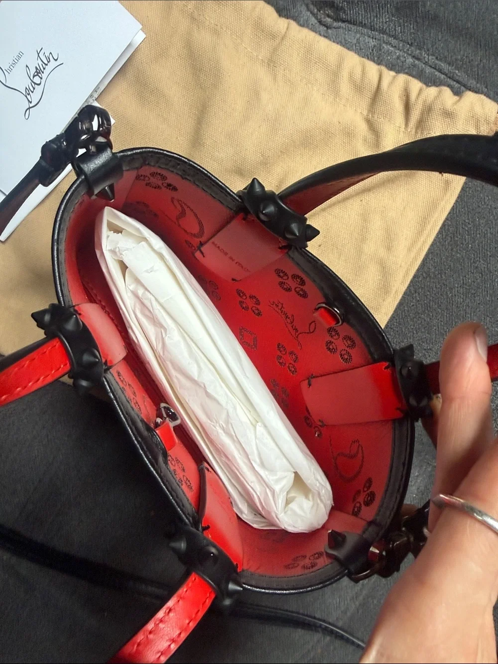 Christian Louboutin compact christian